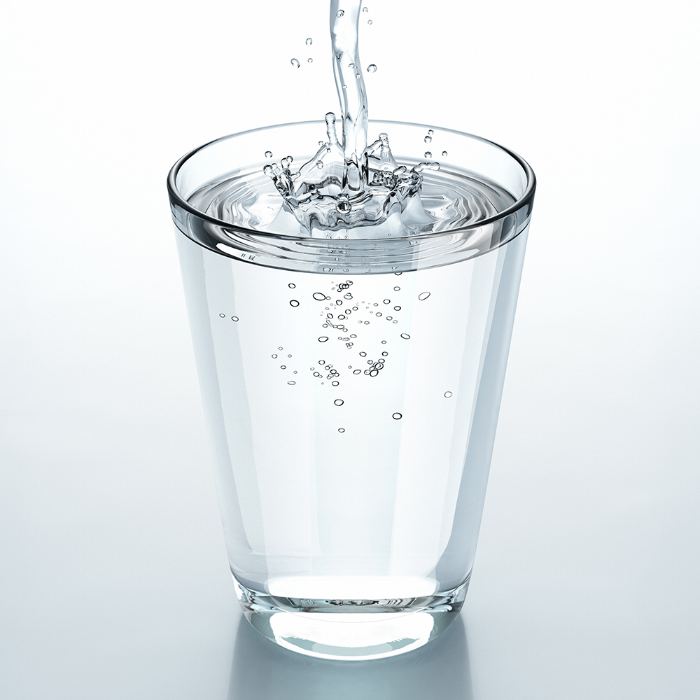 drinking water