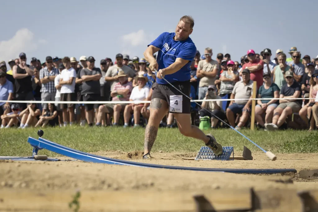 Bat, Puck, and Precision The Unique Swiss Sport of Hornussen