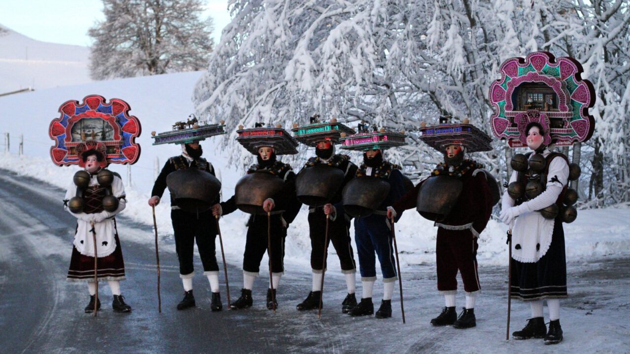 New Year's Magic in the Mountains The Enchanting Silvesterkläuse of Appenzell