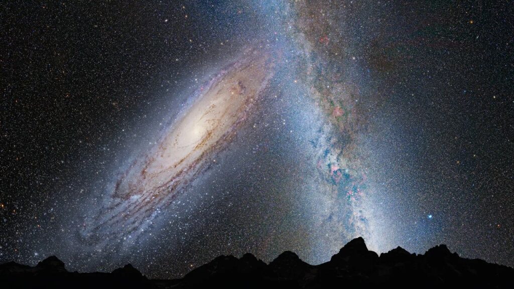 The Andromeda Galaxy Our Cosmic Neighbor and the Impending Galactic Collision