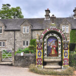 Tissington Well Dressing. Floral Masterpieces on Ancient Wells in Derbyshire, England
