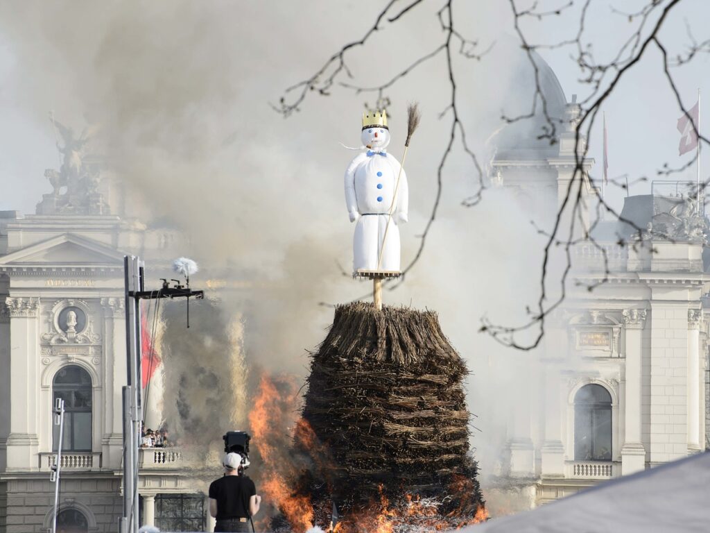 Welcoming Spring with Fire and Folklore Zurich's Dramatic Sechseläuten Festival