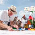 World Snail Racing Championships. Slowest Race on Earth in Norfolk, England