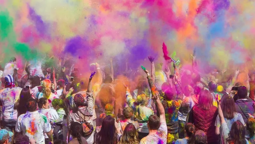 The Colorful Spirit of Holi Festival in India